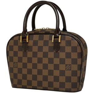 Louis Vuitton Saria Handbag Damier Brown